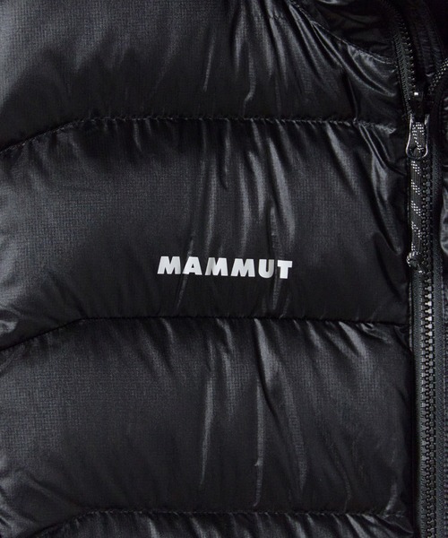 Mammut（マムート）の「MAMMUT/マムート Gravity Zip-In Jacket AF グラビティ ジップイン ジャケット アジアンフィット 撥水 軽量 パッカブル ダブルジップ メンズ レディース 2026年 秋 秋服 冬 冬服（ダウンジャケット/コート・メンズ・ブラック・M/L）」の9枚目の写真