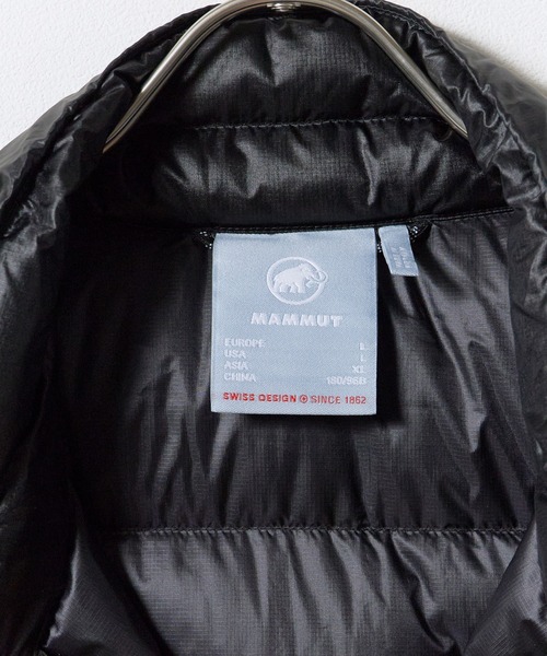 Mammut（マムート）の「MAMMUT/マムート Gravity Zip-In Jacket AF グラビティ ジップイン ジャケット アジアンフィット 撥水 軽量 パッカブル ダブルジップ メンズ レディース 2026年 秋 秋服 冬 冬服（ダウンジャケット/コート・メンズ・ブラック・M/L）」の10枚目の写真