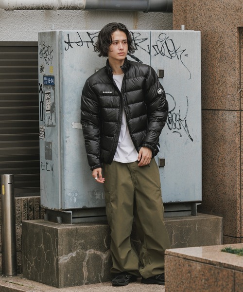 Mammut（マムート）の「MAMMUT/マムート Gravity Zip-In Jacket AF グラビティ ジップイン ジャケット アジアンフィット 撥水 軽量 パッカブル ダブルジップ メンズ レディース 2026年 秋 秋服 冬 冬服（ダウンジャケット/コート・メンズ・ブラック・M/L）」の21枚目の写真