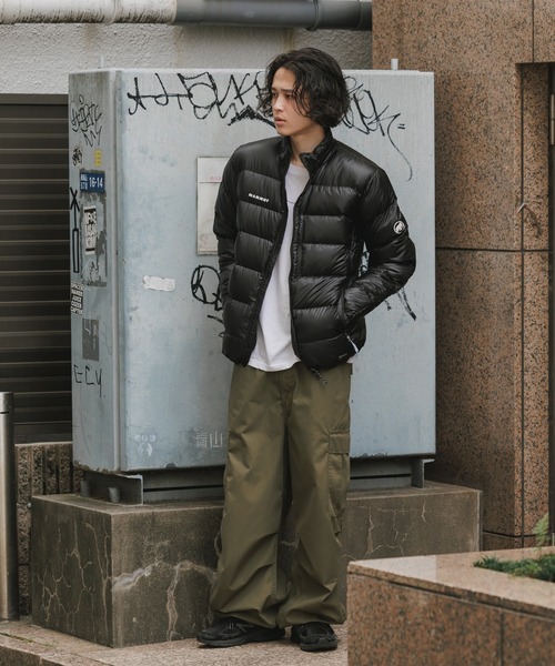 Mammut（マムート）の「MAMMUT/マムート Gravity Zip-In Jacket AF グラビティ ジップイン ジャケット アジアンフィット 撥水 軽量 パッカブル ダブルジップ メンズ レディース 2026年 秋 秋服 冬 冬服（ダウンジャケット/コート・メンズ・ブラック・M/L）」の22枚目の写真