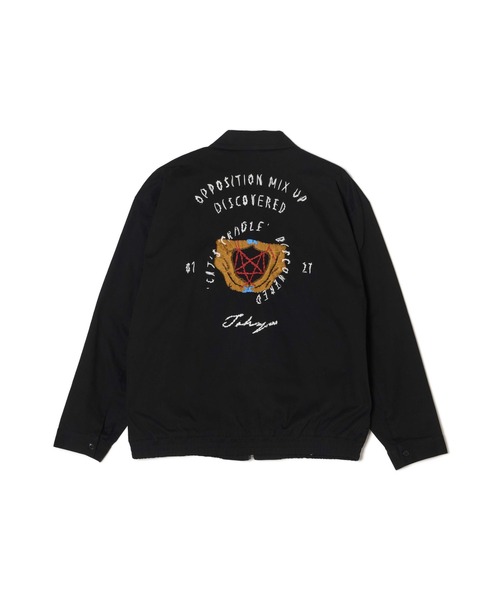DISCOVERED(ディスカバード)の「DISCOVERED VETOJAMPER (DC-SS27-JK-05)(その他アウター・メンズ・ブラック/ブルー・1/3)」の3枚目の写真