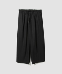 onegravity / Super120's パーマネントプレス クロッシングタック ワイドパンツ