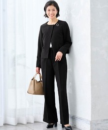 StyleNote（スタイルノート）の「3点セットデザインジャケット＋パンツ【入卒・通勤】(丈が選べる)（セットアップ）」
