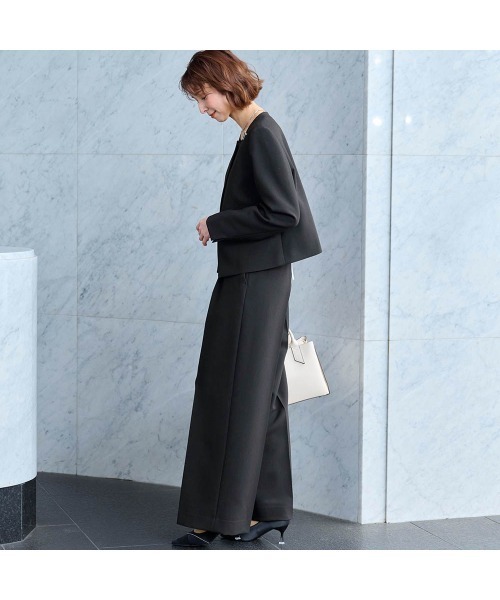 StyleNote(スタイルノート)の「3点セットデザインジャケット+パンツ【入卒・通勤】(丈が選べる)(セットアップ・レディース・ブラック・LL2/L2/L1/M2/M1/S2/S1)」の10枚目の写真