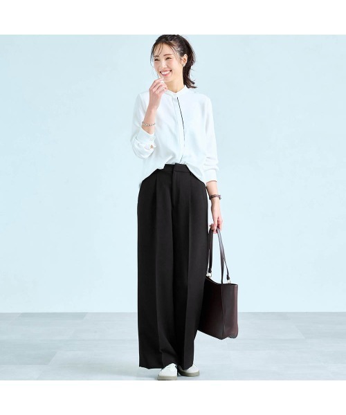 StyleNote(スタイルノート)の「3点セットデザインジャケット+パンツ【入卒・通勤】(丈が選べる)(セットアップ・レディース・ブラック・LL2/L2/L1/M2/M1/S2/S1)」の14枚目の写真