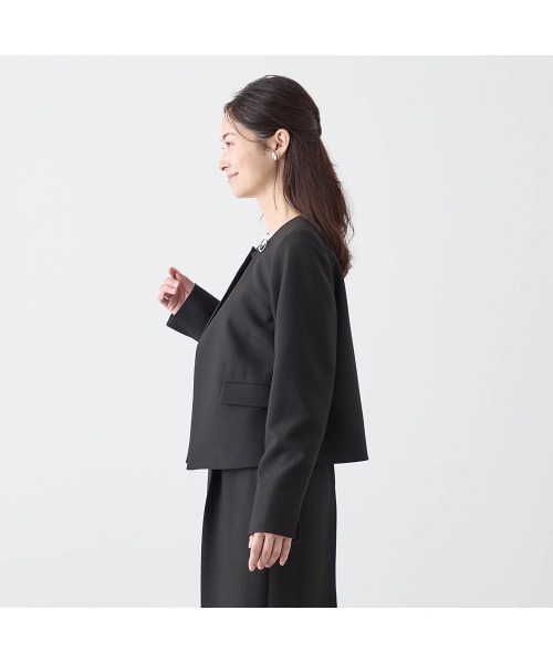 StyleNote(スタイルノート)の「3点セットデザインジャケット+パンツ【入卒・通勤】(丈が選べる)(セットアップ・レディース・ブラック・LL2/L2/L1/M2/M1/S2/S1)」の16枚目の写真