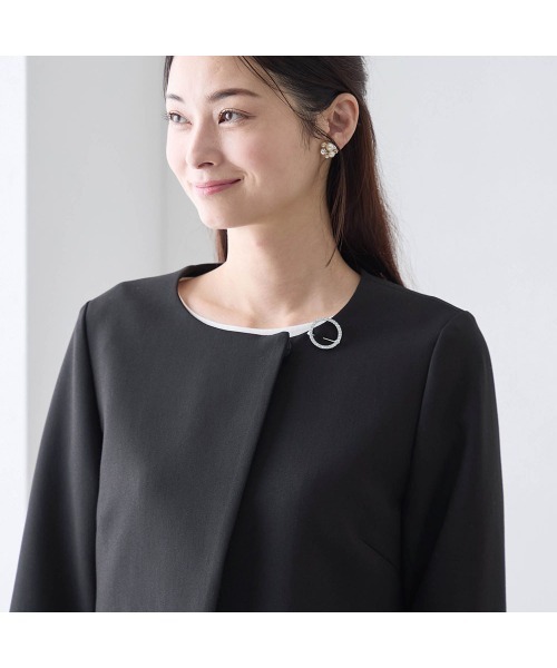 StyleNote(スタイルノート)の「3点セットデザインジャケット+パンツ【入卒・通勤】(丈が選べる)(セットアップ・レディース・ブラック・LL2/L2/L1/M2/M1/S2/S1)」の18枚目の写真