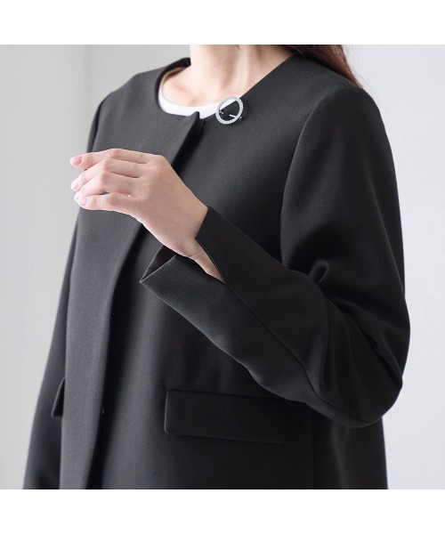 StyleNote(スタイルノート)の「3点セットデザインジャケット+パンツ【入卒・通勤】(丈が選べる)(セットアップ・レディース・ブラック・LL2/L2/L1/M2/M1/S2/S1)」の19枚目の写真