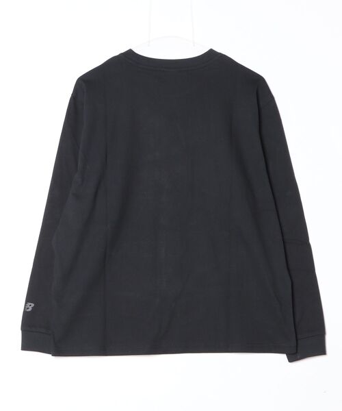 NEW BALANCE(ニューバランス)の「【別注】ニューバランス New Balance リラックスロングスリーブTシャツシューパッチ 限定コラボ(Tシャツ/カットソー・メンズ・ネイビー・LL/S/M)」の11枚目の写真