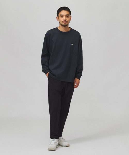 NEW BALANCE(ニューバランス)の「【別注】ニューバランス New Balance リラックスロングスリーブTシャツシューパッチ 限定コラボ(Tシャツ/カットソー・メンズ・ネイビー・LL/S/M)」の3枚目の写真