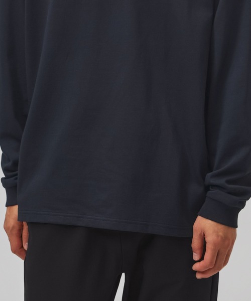 NEW BALANCE(ニューバランス)の「【別注】ニューバランス New Balance リラックスロングスリーブTシャツシューパッチ 限定コラボ(Tシャツ/カットソー・メンズ・ネイビー・LL/S/M)」の5枚目の写真