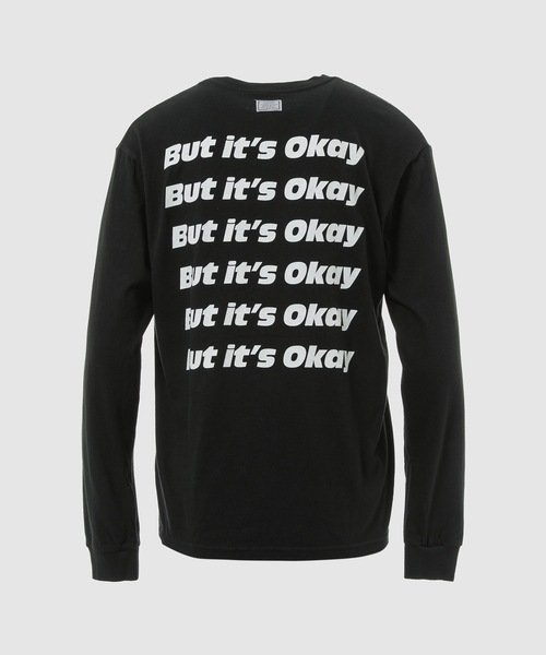 TANGTANG（タンタン）の「TEXT/OKAY（Tシャツ/カットソー・メンズ・ブラック・XL/L/M）」の4枚目の写真