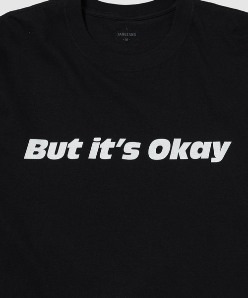 TANGTANG（タンタン）の「TEXT/OKAY（Tシャツ/カットソー・メンズ・ブラック・XL/L/M）」の5枚目の写真