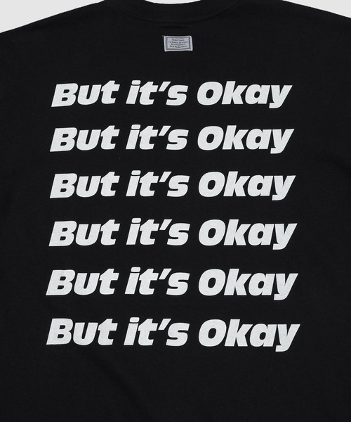 TANGTANG（タンタン）の「TEXT/OKAY（Tシャツ/カットソー・メンズ・ブラック・XL/L/M）」の3枚目の写真