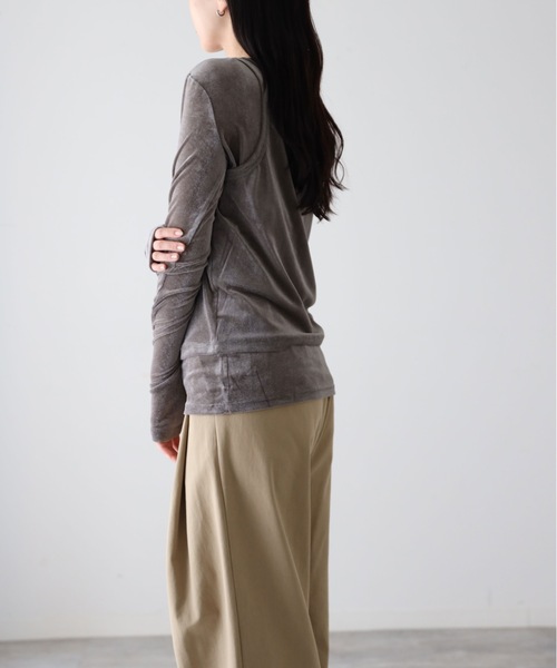 model：164cm. 着用サイズ：FREE