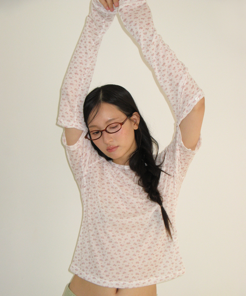 RONRON（ロンロン）の「DETACHABLE BUTTON SLIM LONG SLEEVE IVORY（Tシャツ/カットソー・レディース・その他・FREE）」の4枚目の写真