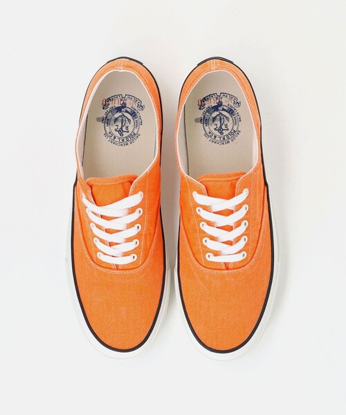 UNITED ARROWS & SONS（ユナイテッドアローズアンドサンズ）の「＜POLO RALPH LAUREN＞ KEATON V2/スニーカー（スニーカー・メンズ・ケリーグリーン/オレンジ・28.5cm/27cm/28cm/26.5cm）」の4枚目の写真
