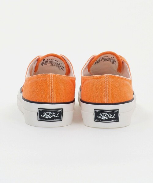 UNITED ARROWS & SONS（ユナイテッドアローズアンドサンズ）の「＜POLO RALPH LAUREN＞ KEATON V2/スニーカー（スニーカー・メンズ・ケリーグリーン/オレンジ・28.5cm/27cm/28cm/26.5cm）」の6枚目の写真