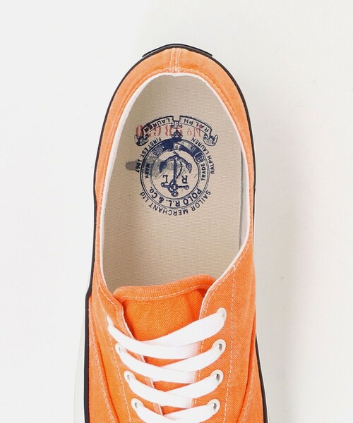 UNITED ARROWS & SONS（ユナイテッドアローズアンドサンズ）の「＜POLO RALPH LAUREN＞ KEATON V2/スニーカー（スニーカー・メンズ・ケリーグリーン/オレンジ・28.5cm/27cm/28cm/26.5cm）」の8枚目の写真