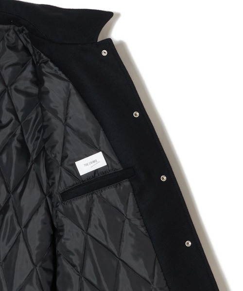 CRIMIE(クライミー)の「MELTON COMBINATION LEATHER SLEEVE SPORTS JACKET(ブルゾン・メンズ・ブラック・XXL/XL/L/M/S)」の12枚目の写真