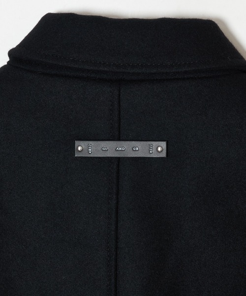 CRIMIE(クライミー)の「MELTON COMBINATION LEATHER SLEEVE SPORTS JACKET(ブルゾン・メンズ・ブラック・XXL/XL/L/M/S)」の2枚目の写真
