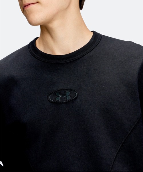 UNDER ARMOUR（アンダーアーマー）の「アンダーアーマー UNDER ARMOUR UAエッセンシャル テリー パッチ クルー（スウェット・メンズ・ライトグレー/ブラック・S/L/LL/3L）」の9枚目の写真