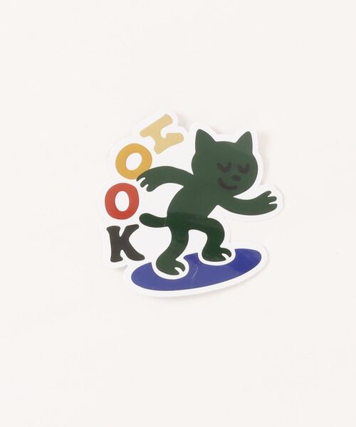 HOOK(フック)の「HOOK for girls ナンバーロゴ ボーダー Vネック オーバーサイズロンT(Tシャツ/カットソー・レディース・グレー・FREE)」の3枚目の写真
