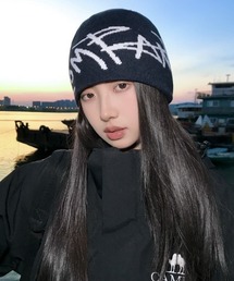 Vipoa（ヴィポア）の「Logo jacquard beanie（ニットキャップ/ビーニー）」