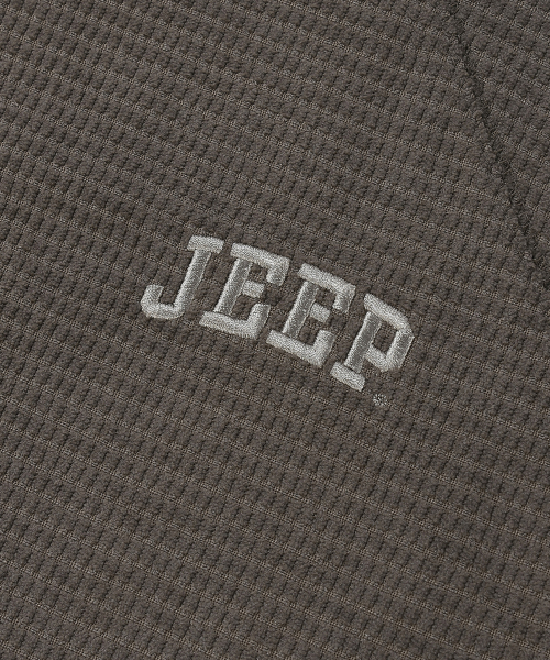 JEEP(ジープ)の「ワッフルフードロングスリーブTシャツ (JR5THU803KH)(パーカー・レディース・その他・2XL/MEDIUM/LARGE/SMALL/X-LARGE)」の6枚目の写真