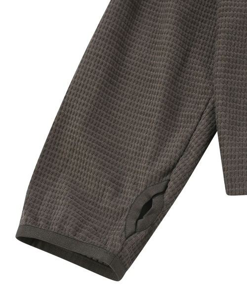 JEEP(ジープ)の「ワッフルフードロングスリーブTシャツ (JR5THU803KH)(パーカー・レディース・その他・2XL/MEDIUM/LARGE/SMALL/X-LARGE)」の7枚目の写真