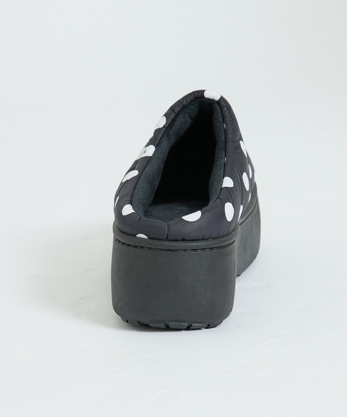 SUBU(スブ)の「【SUBU/スブ】PLATFORM 厚底/シルバー/ドット/ピンク/サンダル(スリッポン・レディース・ブラック系その他/ピンク/ブラック・1/0)」の19枚目の写真