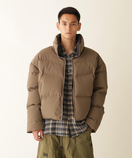 BEAVER（ビーバー）の「B omnivore / ビーオムニボー　3LAYER STAND BLOUSON 3レイヤースタンドブルゾン（ダウンジャケット/コート・メンズ・ブラック/チャコールグレー/カーキ・L/M）」の3枚目の写真