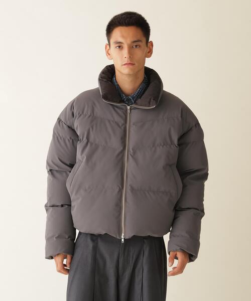 BEAVER（ビーバー）の「B omnivore / ビーオムニボー　3LAYER STAND BLOUSON 3レイヤースタンドブルゾン（ダウンジャケット/コート・メンズ・ブラック/チャコールグレー/カーキ・L/M）」の2枚目の写真