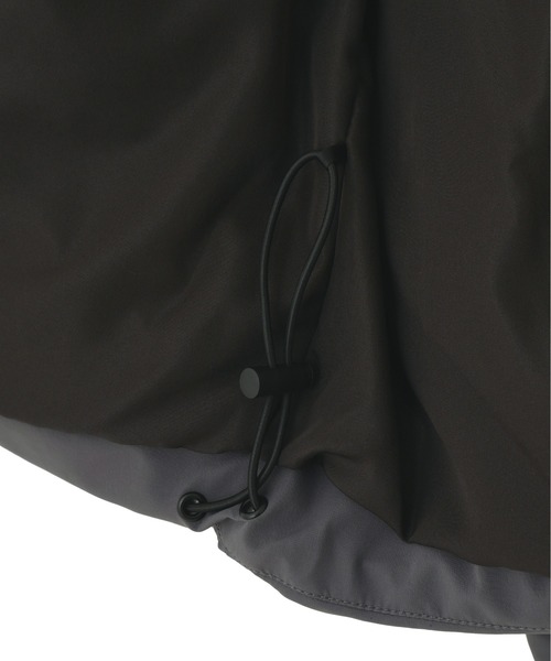 BEAVER（ビーバー）の「B omnivore / ビーオムニボー　3LAYER STAND BLOUSON 3レイヤースタンドブルゾン（ダウンジャケット/コート・メンズ・ブラック/チャコールグレー/カーキ・L/M）」の18枚目の写真