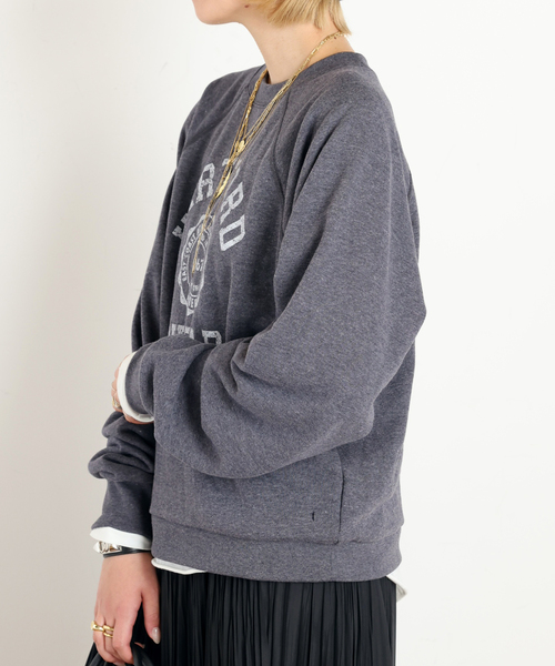 AP STUDIO(エーピーストゥディオ)の「college print sweat Pullover(スウェット・レディース・ブルー・FREE)」の20枚目の写真