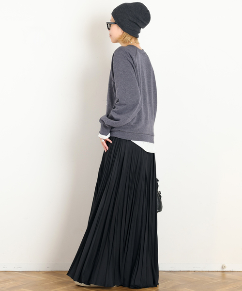 AP STUDIO(エーピーストゥディオ)の「college print sweat Pullover(スウェット・レディース・ブルー・FREE)」の16枚目の写真