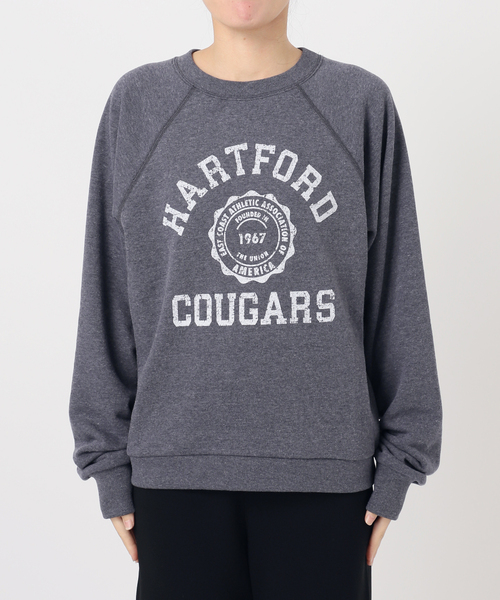 AP STUDIO(エーピーストゥディオ)の「college print sweat Pullover(スウェット・レディース・ブルー・FREE)」の11枚目の写真