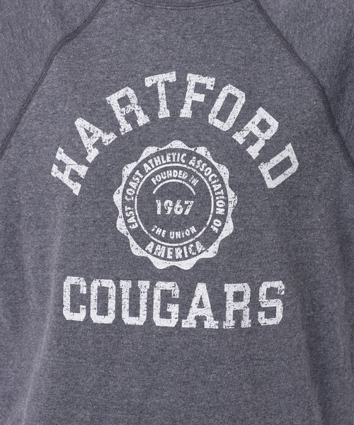 AP STUDIO(エーピーストゥディオ)の「college print sweat Pullover(スウェット・レディース・ブルー・FREE)」の5枚目の写真
