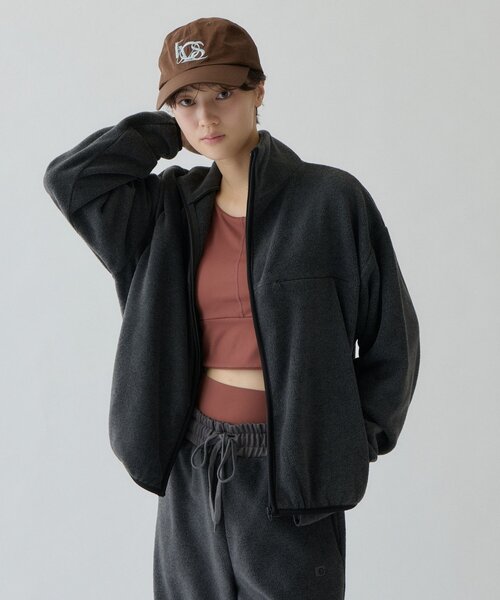 COLONY 2139(コロニートゥーワンスリーナイン)の「MOTION/セットアップ/秋服 フリースジップジャケット(その他アウター・レディース・グレー/ベージュ/ネイビー・FREE)」の19枚目の写真