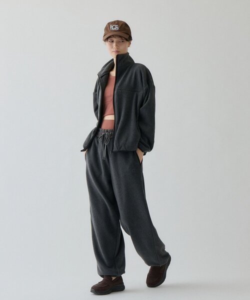 COLONY 2139(コロニートゥーワンスリーナイン)の「MOTION/セットアップ/秋服 フリースジップジャケット(その他アウター・レディース・グレー/ベージュ/ネイビー・FREE)」の12枚目の写真