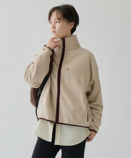 COLONY 2139(コロニートゥーワンスリーナイン)の「MOTION/セットアップ/秋服 フリースジップジャケット(その他アウター・レディース・グレー/ベージュ/ネイビー・FREE)」の5枚目の写真