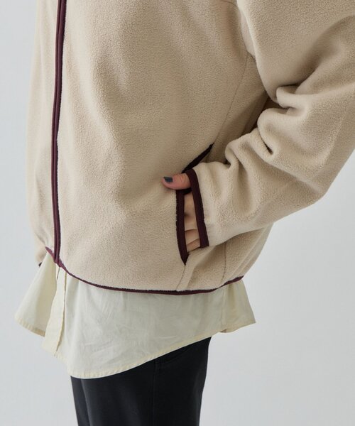 COLONY 2139(コロニートゥーワンスリーナイン)の「MOTION/セットアップ/秋服 フリースジップジャケット(その他アウター・レディース・グレー/ベージュ/ネイビー・FREE)」の22枚目の写真