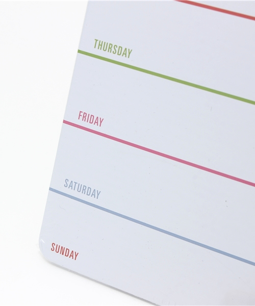 KIKKER LAND（キッカーランド）の「ウィークリードライイレースボード（ステーショナリー・レディース・その他・FREE）」の4枚目の写真