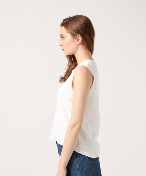 HARE（ハレ）の「ワッフルプルオーバー(HARE)（Tシャツ/カットソー・レディース・オフホワイト/ベージュ/カーキ・FREE）」の7枚目の写真