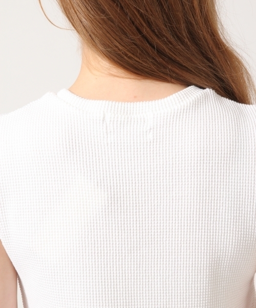 HARE（ハレ）の「ワッフルプルオーバー(HARE)（Tシャツ/カットソー・レディース・オフホワイト/ベージュ/カーキ・FREE）」の12枚目の写真