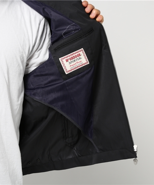 McGREGOR(マックレガー)の「撥水スポーターブルゾン(ブルゾン・メンズ・レッド/ブラック/ネイビー・L/LL/M)」の4枚目の写真