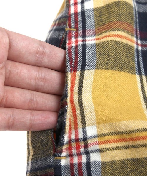 apres les cours（アプレレクール）の「シャツワンピース（ワンピース・キッズ・レッド/イエロー・100/120/110/130/140/90/80）」の9枚目の写真