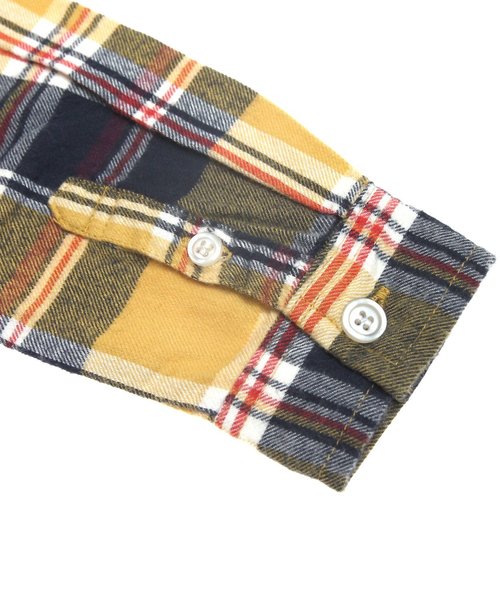 apres les cours（アプレレクール）の「シャツワンピース（ワンピース・キッズ・レッド/イエロー・100/120/110/130/140/90/80）」の10枚目の写真