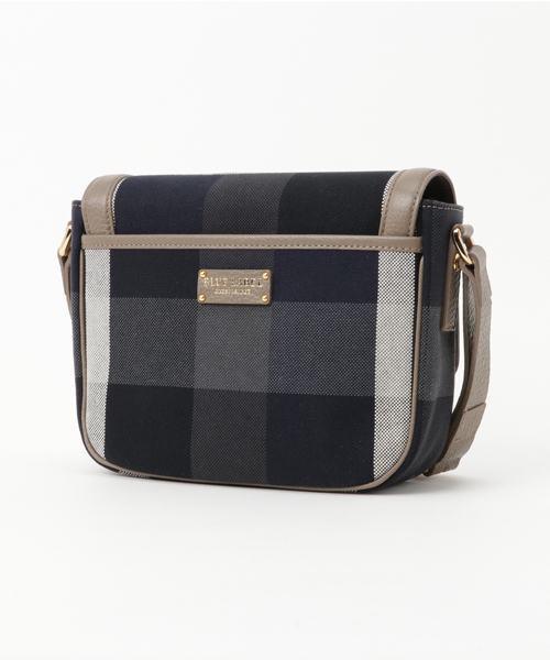 BLUE LABEL CRESTBRIDGE（ブルーレーベルクレストブリッジ）の「クレストブリッジチェック　フラップショルダーバッグ（ショルダーバッグ・レディース・レッド/ネイビー・X）」の10枚目の写真
