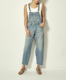 VINTAGE 858H ハイライズセンタープレスオーバーオール